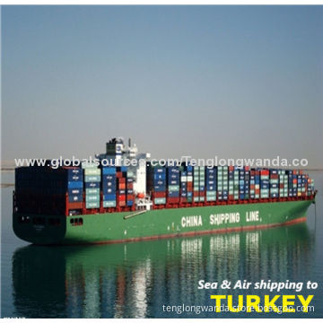 Ocean Cargo Shipping to Istanbul and Gebze of Turkey from Guangzhou Tianjin